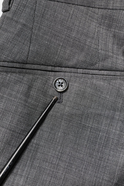 Dolce & Gabbana Gray Wool Single Breasted 2 Piece Suit