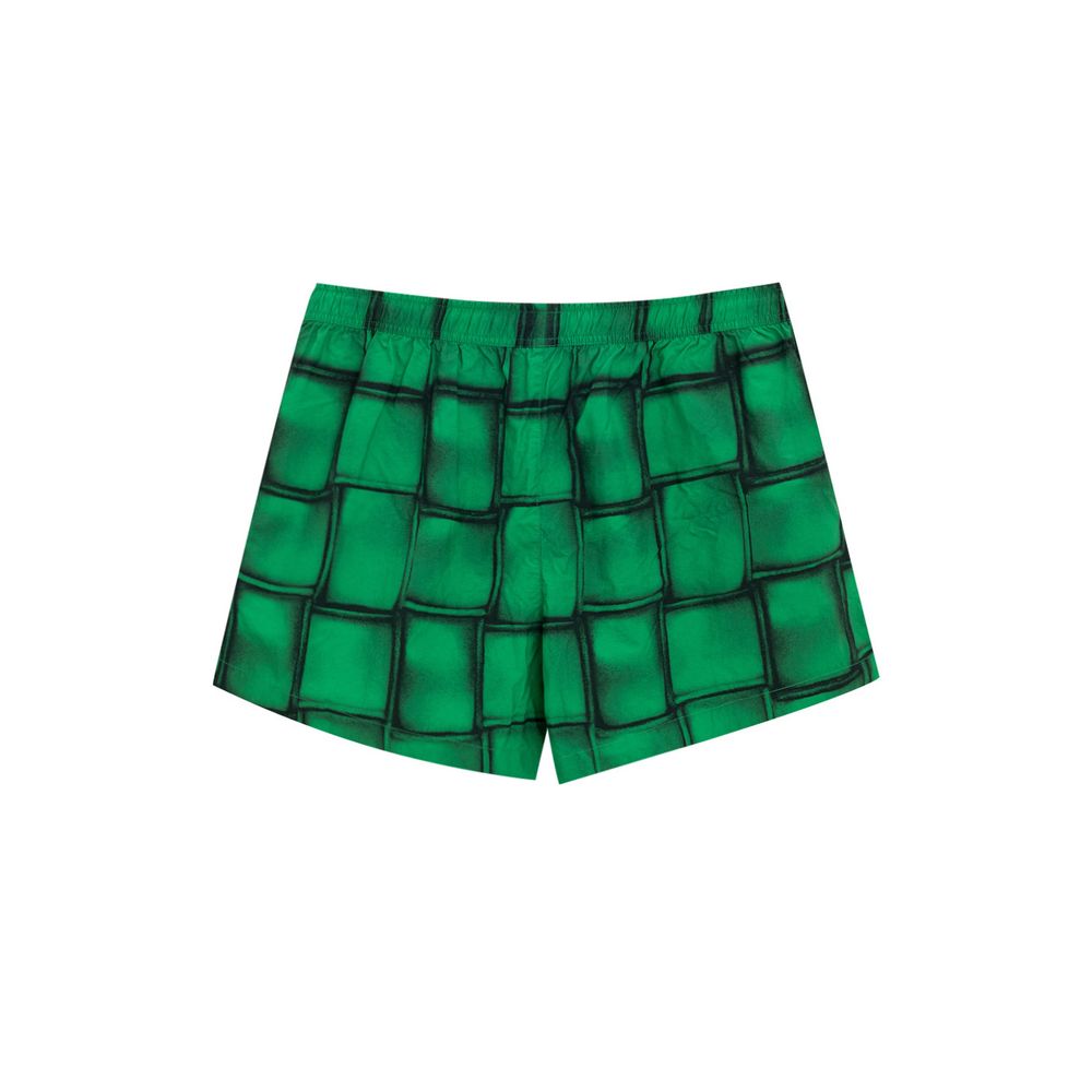 Bottega Veneta Green Polyamide Swim Short