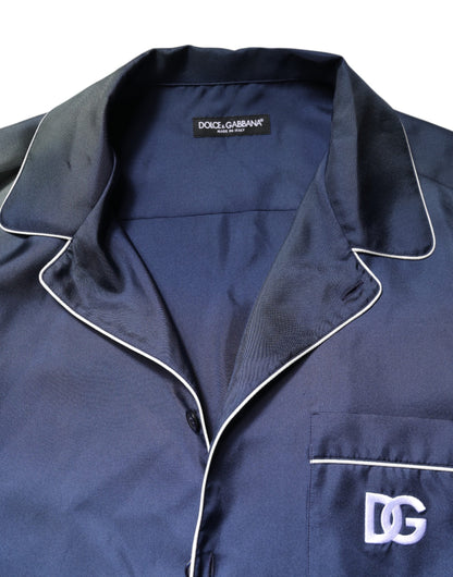 Dolce & Gabbana Multicolor Lounge Pajama Sleepwear Shirt