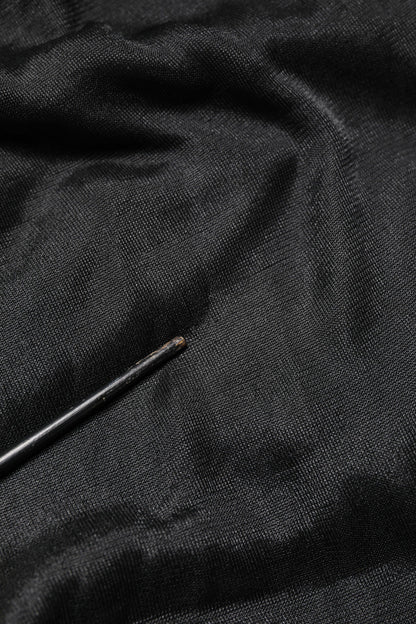 Dolce & Gabbana Black Logo Knitted Crewneck Pullover Sweater