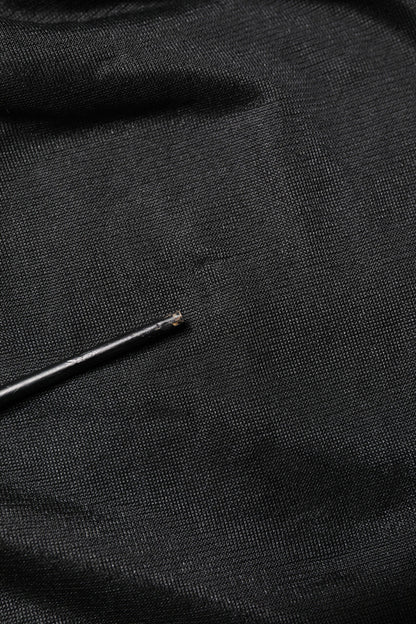 Dolce & Gabbana Black Logo Knitted Crewneck Pullover Sweater