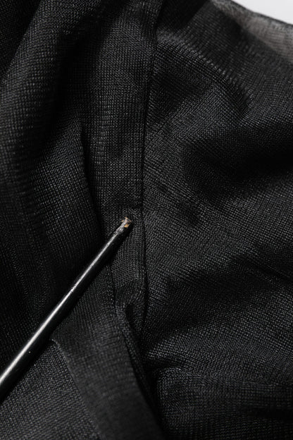 Dolce & Gabbana Black Logo Knitted Crewneck Pullover Sweater