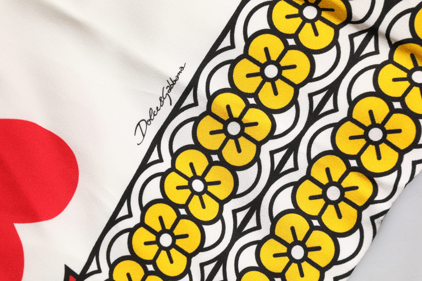 Dolce & Gabbana White Queen Of Hearts Sleeveless Maxi Dress