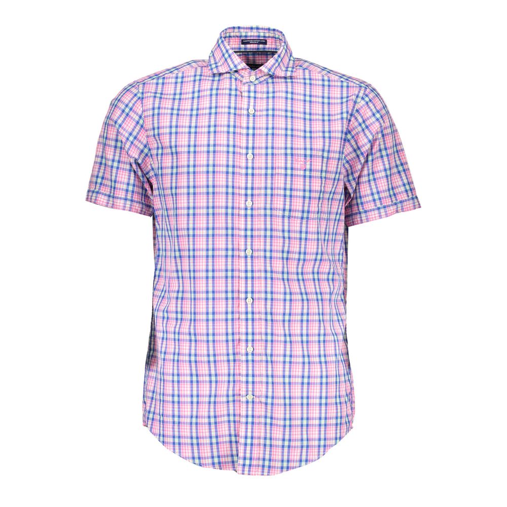 Gant Pink Cotton Men Shirt