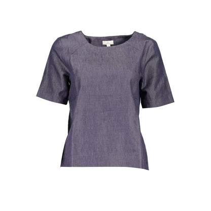 Gant Blue Cotton Women T-Shirt