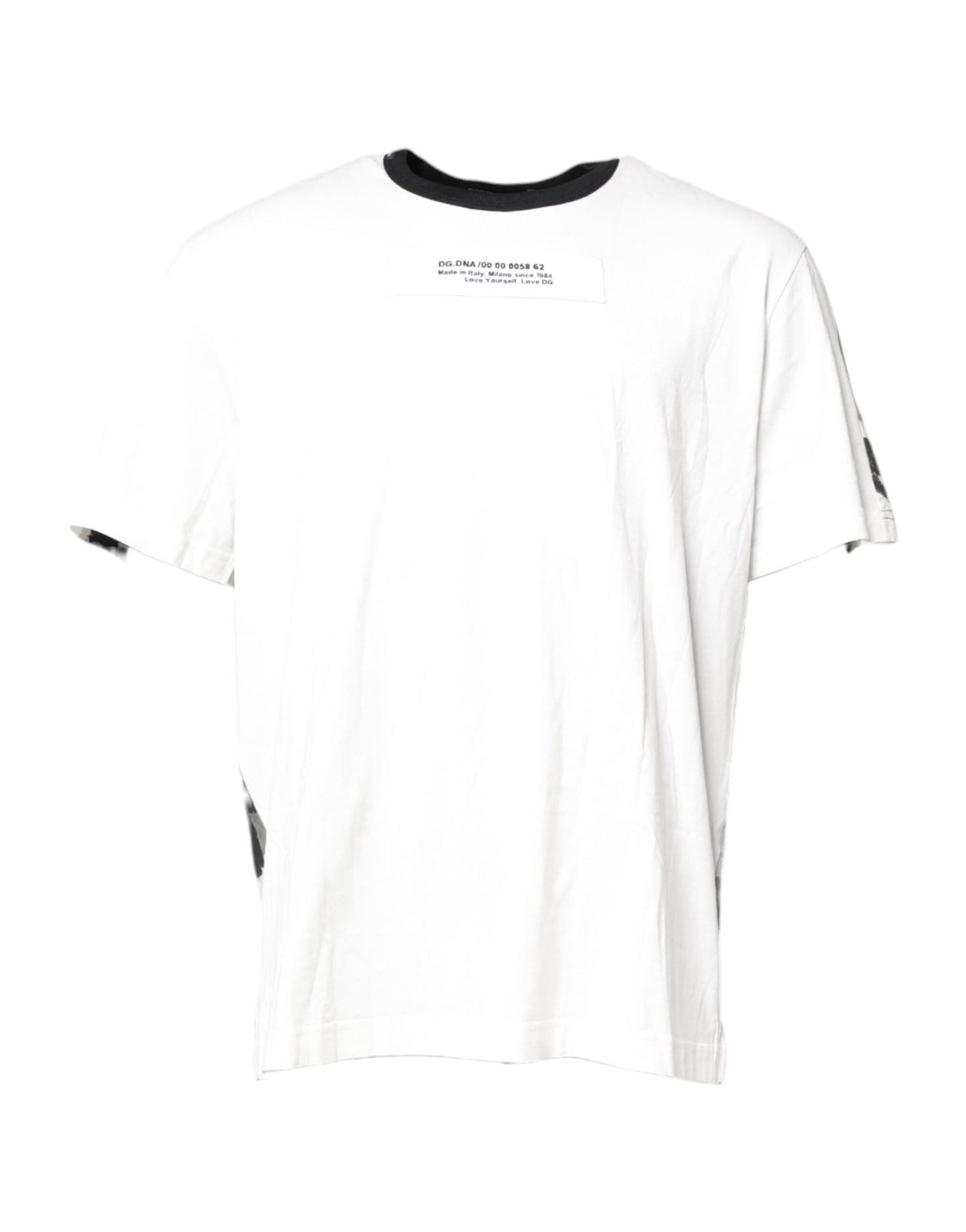 Dolce & Gabbana Multicolor Camouflage Crew Neck T-shirt