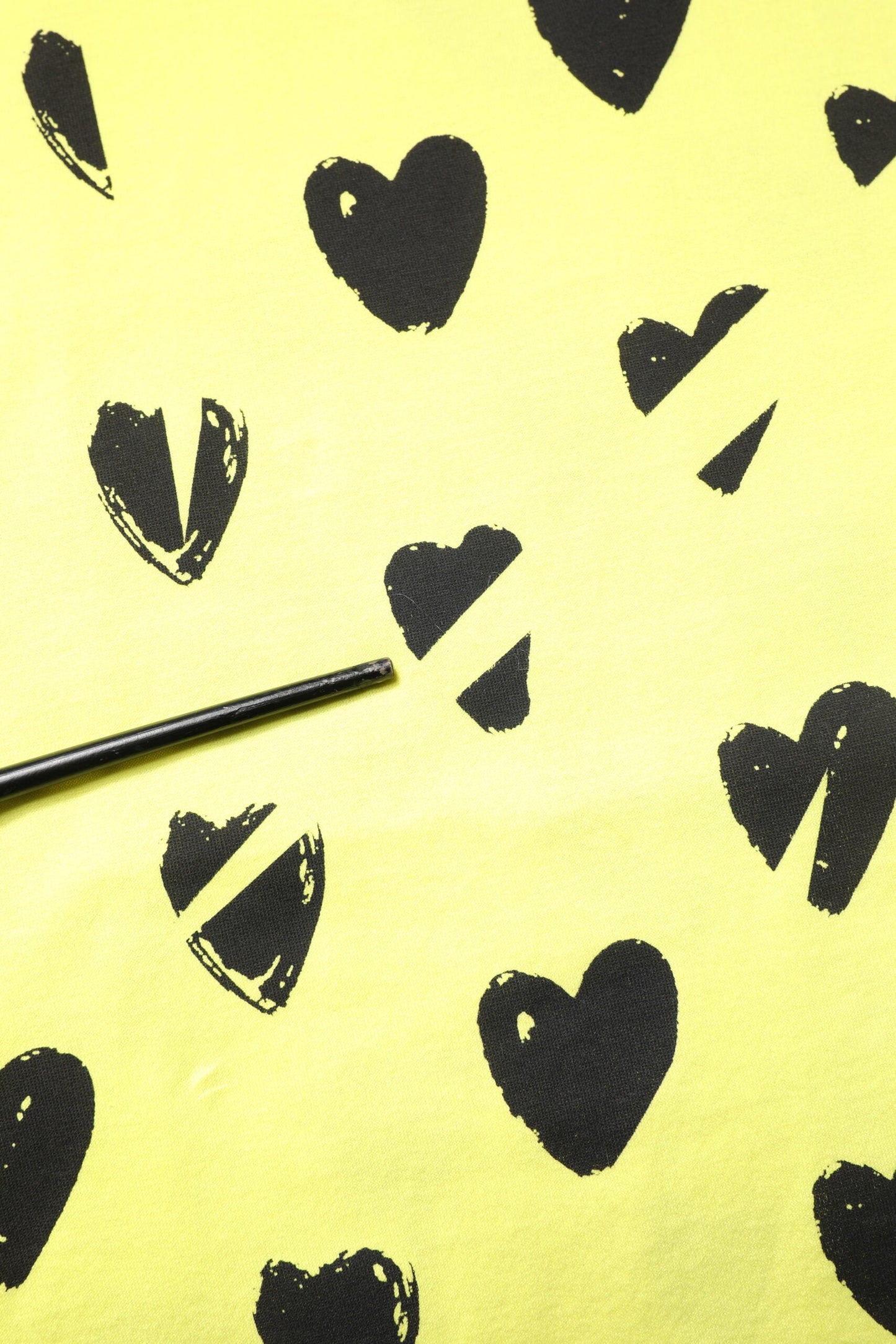 Dolce & Gabbana Yellow Cotton Sleeveless DG Heart T-shirt