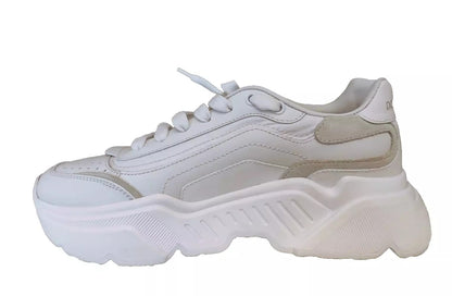 Dolce & Gabbana White Daymaster Low Top Mens Sneakers Shoes