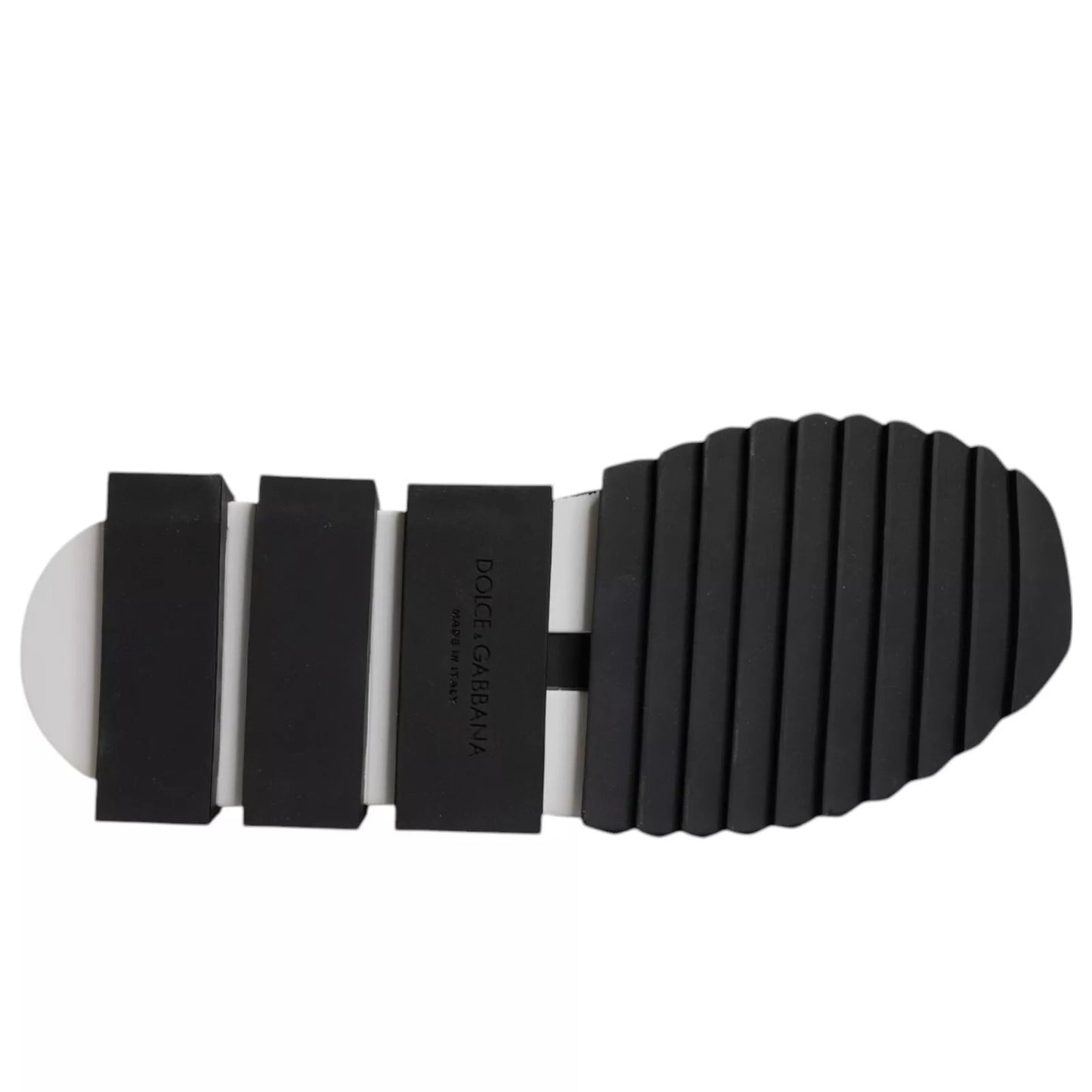 Dolce & Gabbana Black Mesh Sorrento Trekking Sneakers Shoes