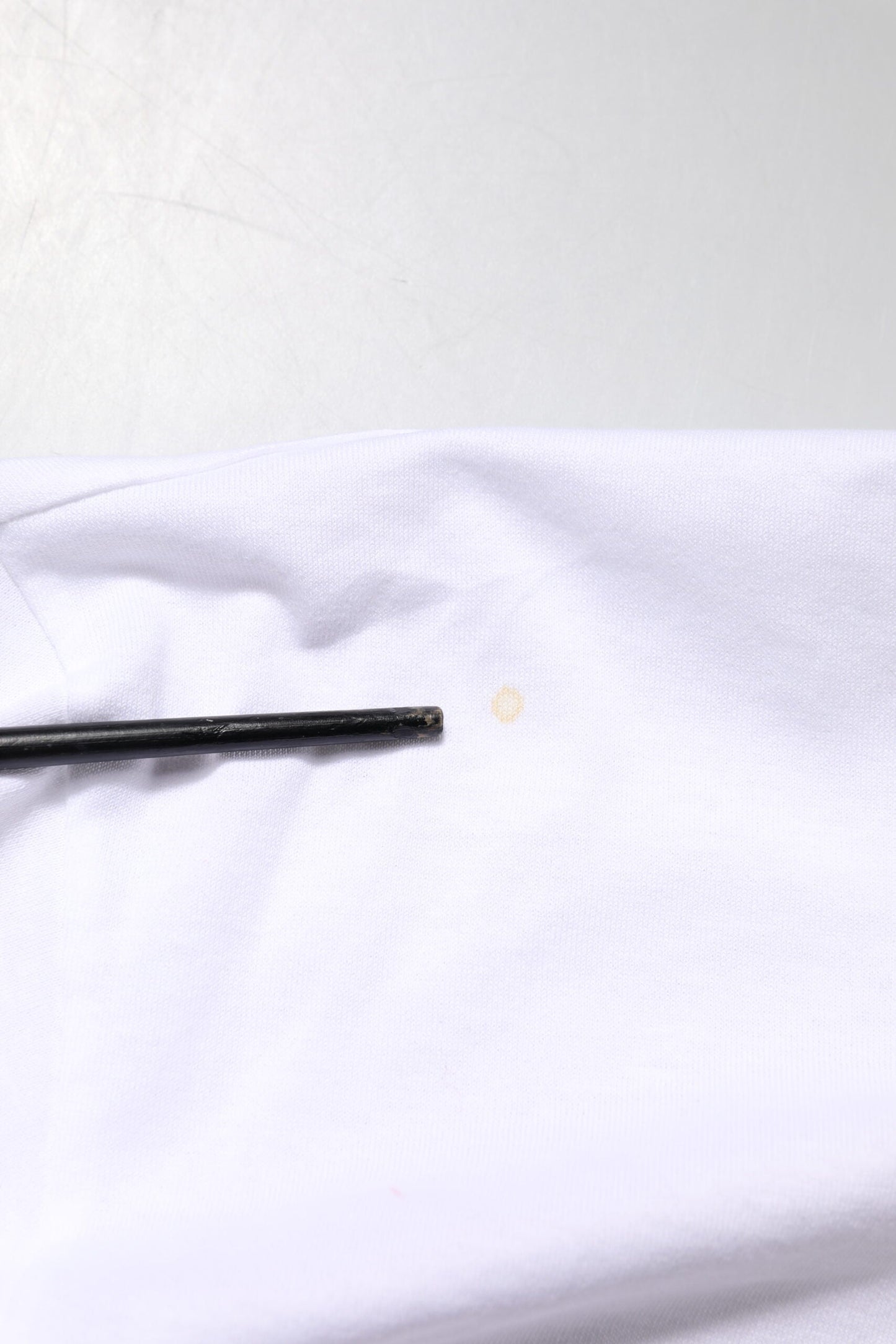 Dolce & Gabbana White Logo Embroidery Round Neck T-shirt