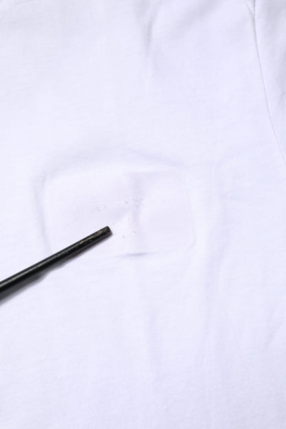 Dolce & Gabbana White Cotton Crew Neck Short Sleeves T-shirt