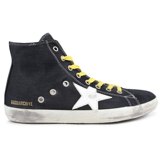 Golden Goose Black Canvas Sneaker