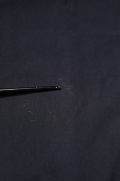 Dolce & Gabbana Dark Blue Cotton Short Sleeves Casual Shirt