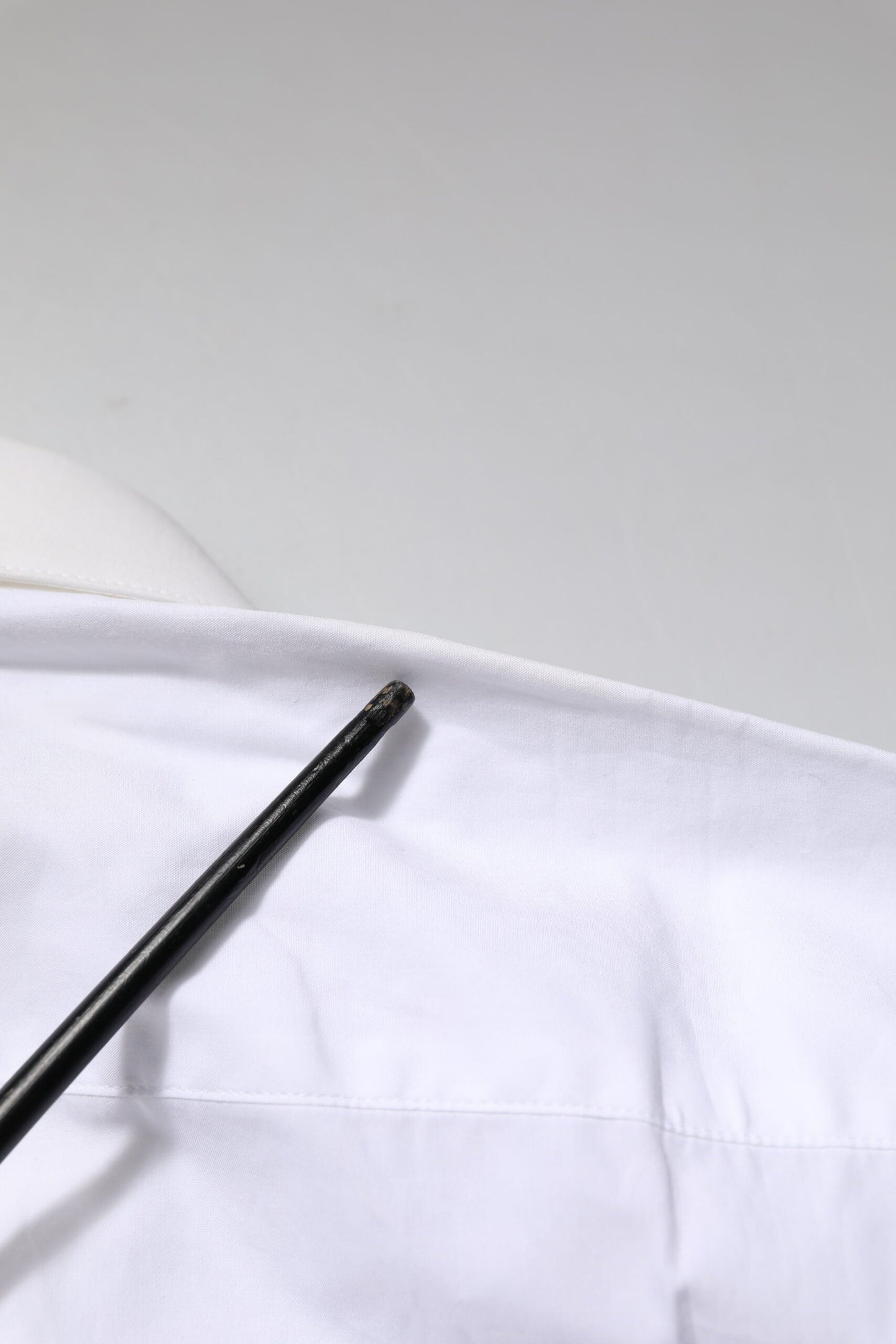 Dolce & Gabbana White GOLD Long Sleeves Dress Formal Shirt