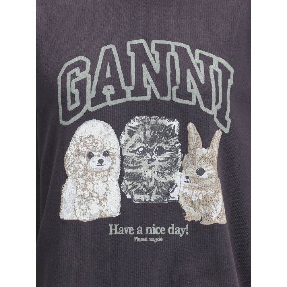 Ganni Puppies Hoodie