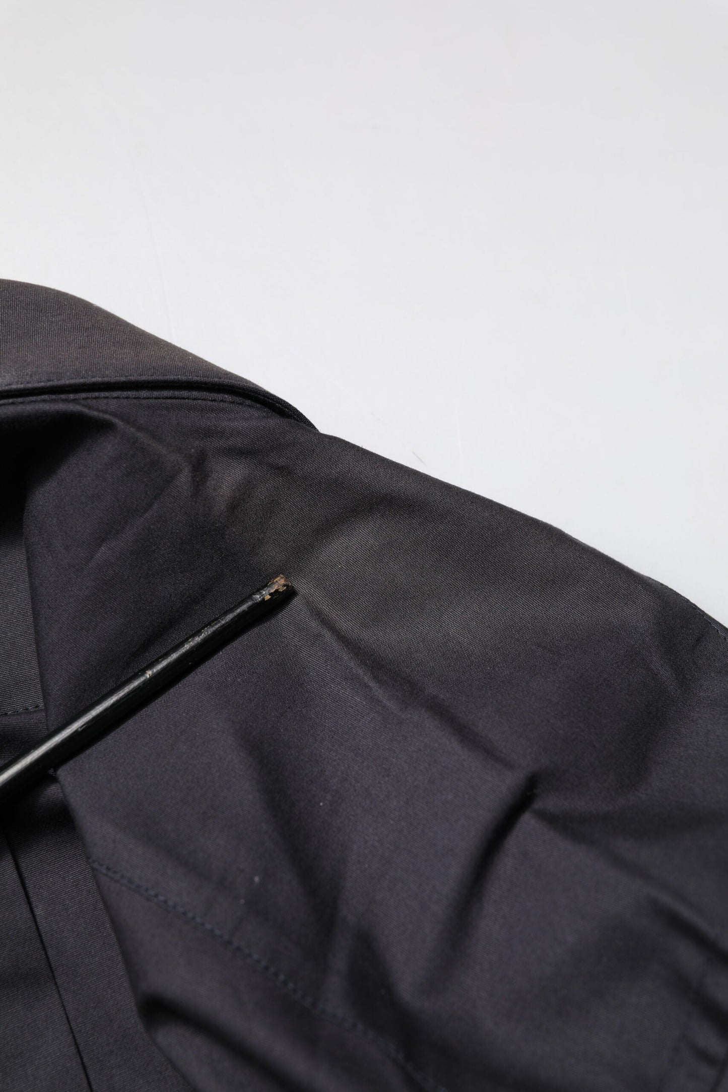 Dolce & Gabbana Blue Cotton GOLD Long Sleeves Formal Shirt