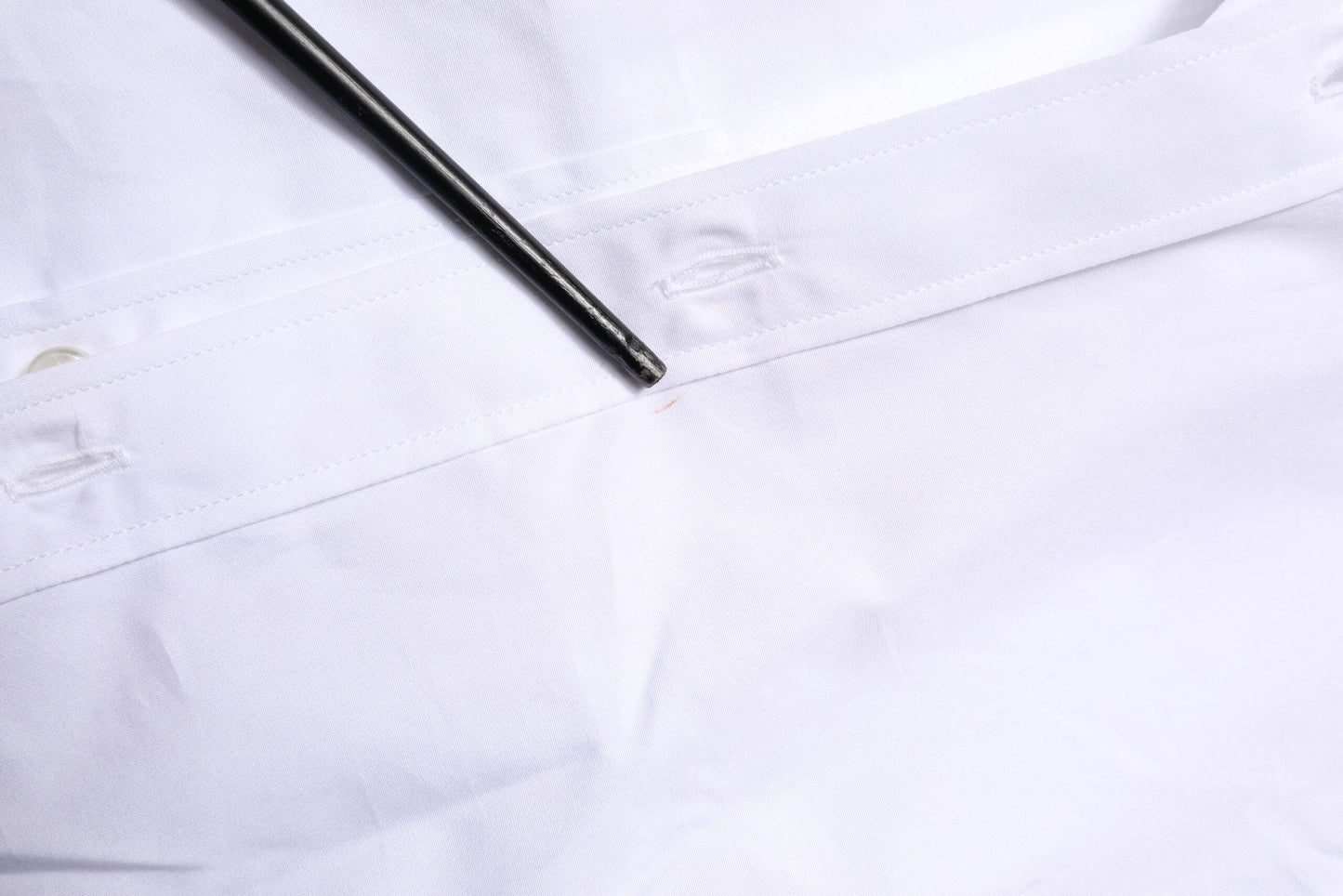 Dolce & Gabbana White Cotton GOLD Long Sleeves Formal Shirt