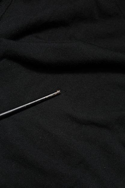 Dolce & Gabbana Black Long Sleeve Crew Neck Pullover Sweater