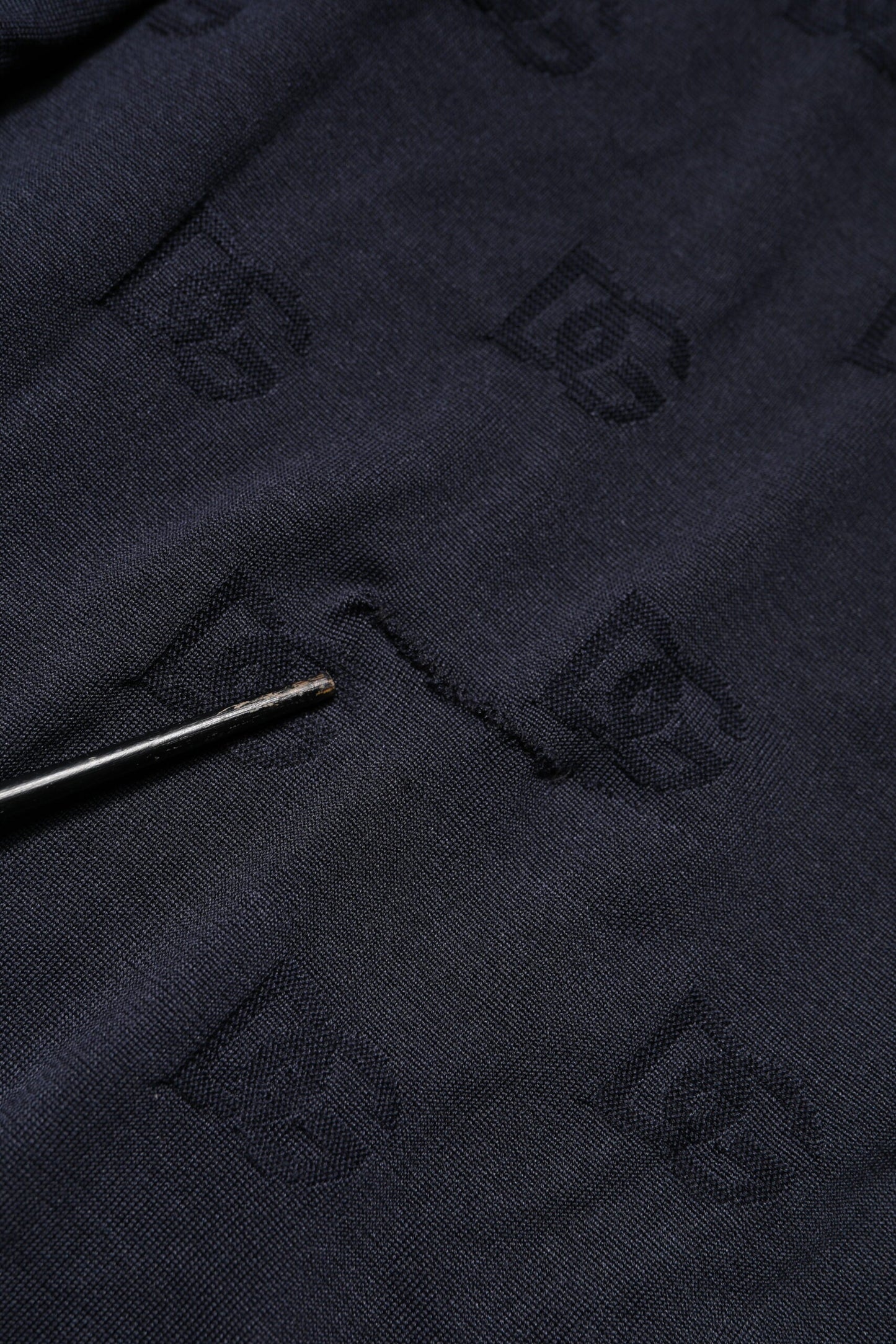 Dolce & Gabbana Black Silk Crew Neck Sweatshirt Sweater