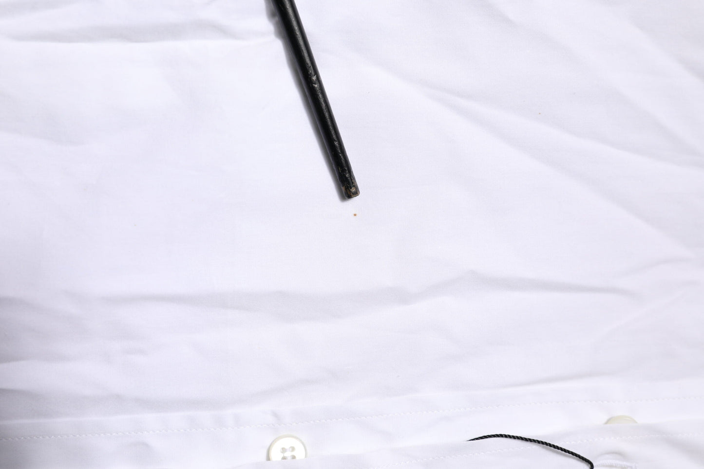 Dolce & Gabbana White Cotton GOLD Long Sleeves Formal Shirt