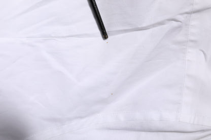 Dolce & Gabbana White Cotton GOLD Long Sleeves Formal Shirt