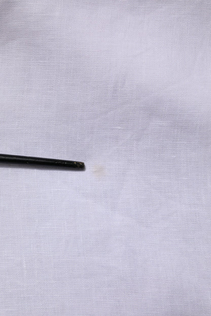 Dolce & Gabbana White Linen Long Sleeves Casual Men Shirt