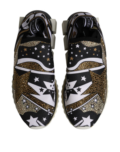 Dolce & Gabbana Multicolor Sorrento Low Top Sneakers Shoes