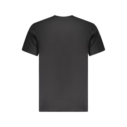 Fila Black Cotton Men T-Shirt