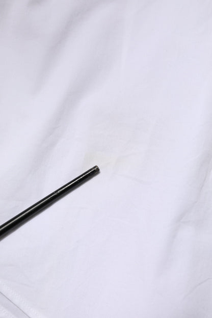 Dolce & Gabbana White Cotton GOLD Long Sleeves Dress Shirt