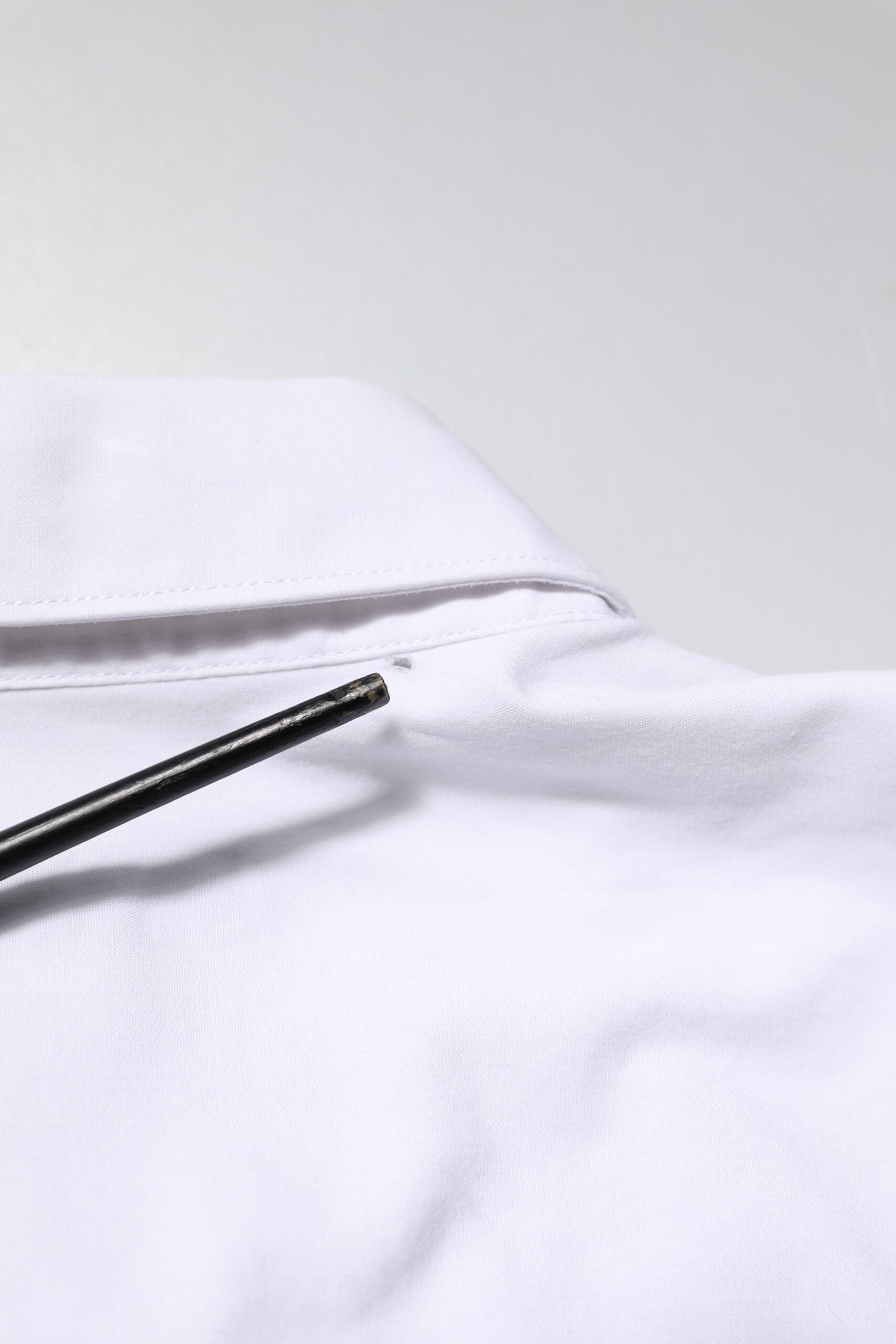 Dolce & Gabbana White Cotton STAFF Long Sleeves Formal Shirt