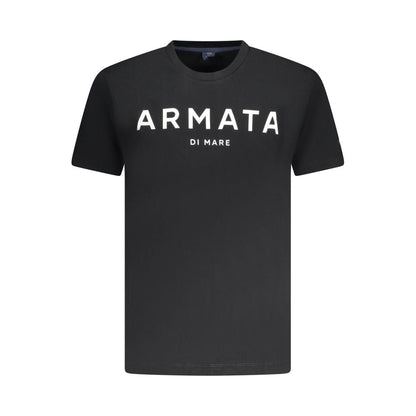 Armata Di Mare Black Cotton Men T-Shirt