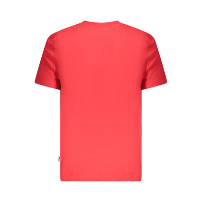 Fila Red Cotton Men T-Shirt