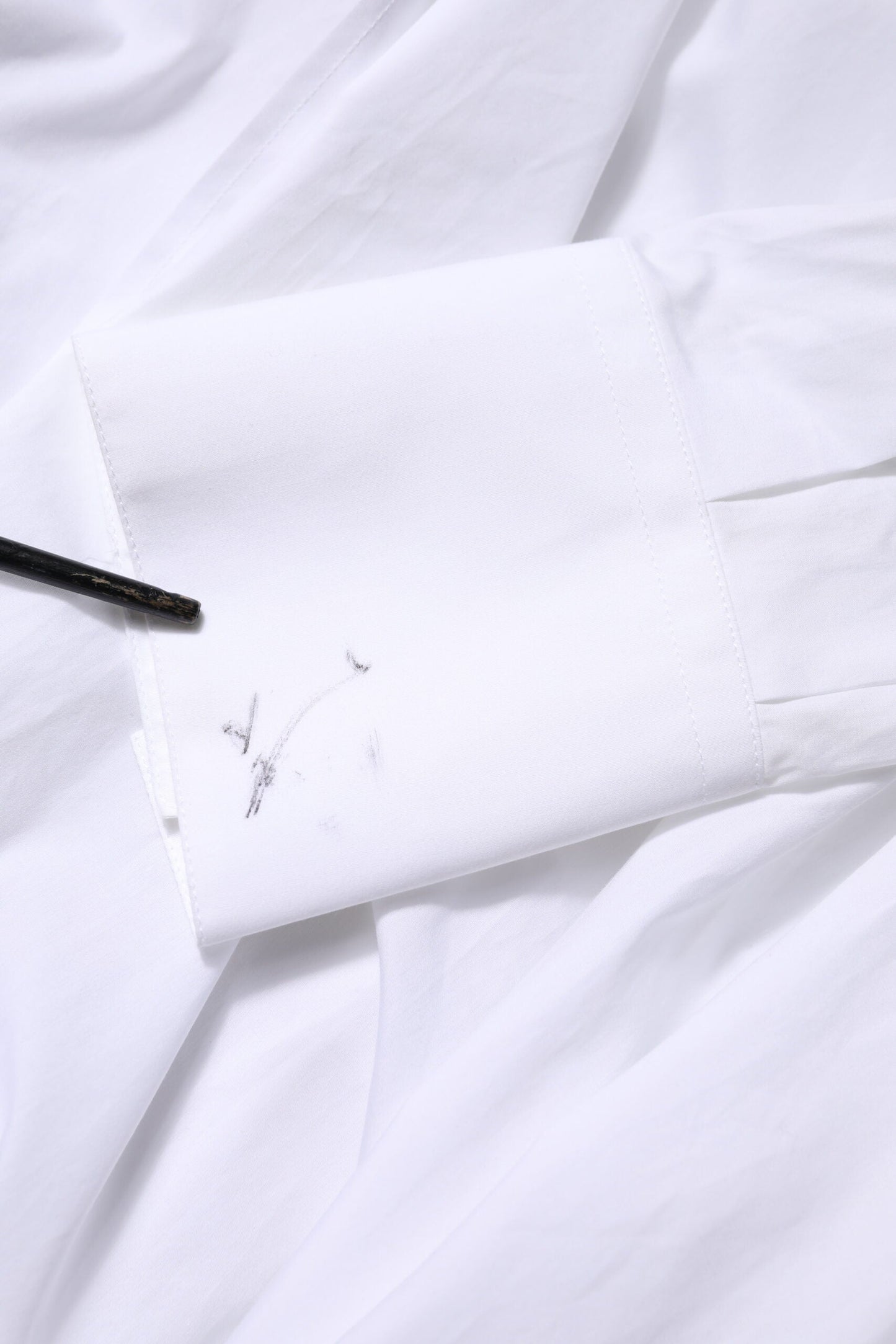 Dolce & Gabbana White Cotton Collared Shirt Long Sleeve Top