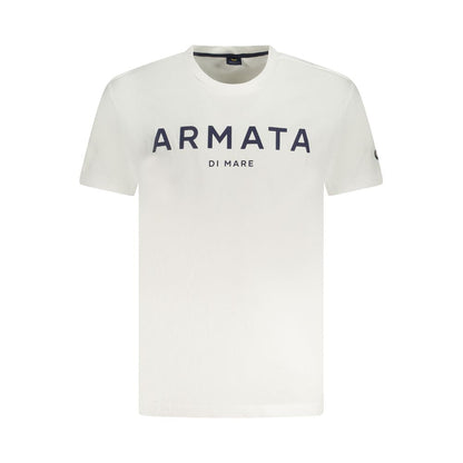 Armata Di Mare White Cotton Men T-Shirt