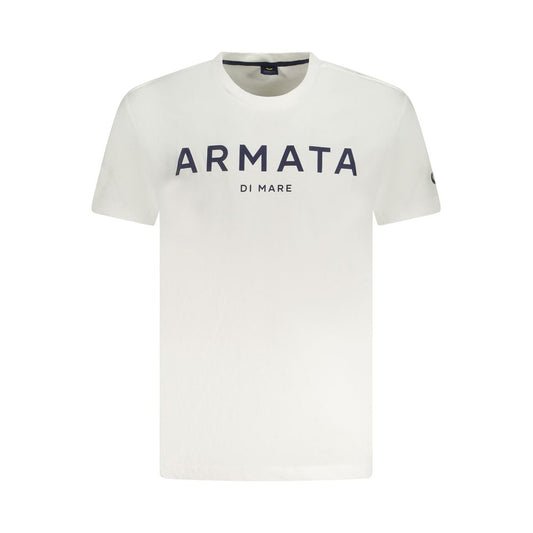 Armata Di Mare White Cotton Men T-Shirt