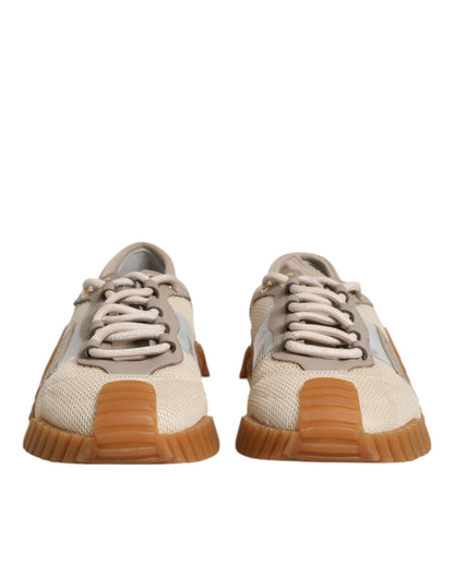 Dolce & Gabbana Multicolor Lace Up Low Top NS1 Sneakers Shoes