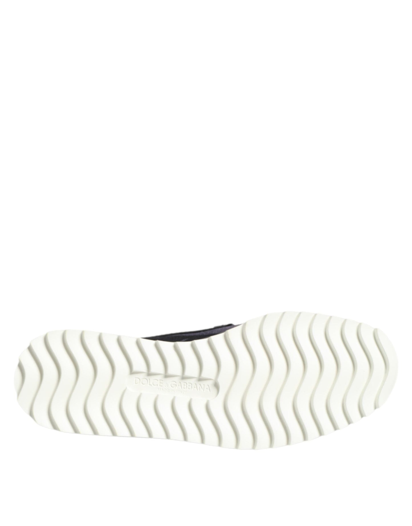 Dolce & Gabbana Black Tropical Slip On Men Sneakers Shoes