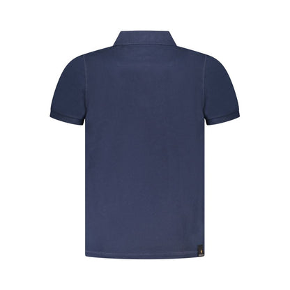 Accademia Militare Blue Cotton Polo Shirt