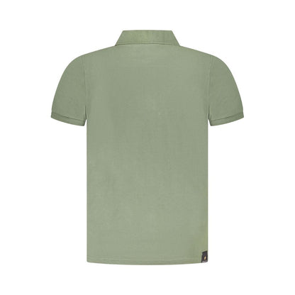 Accademia Militare Green Cotton Polo Shirt