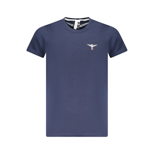 Accademia Militare Blue Cotton T-Shirt