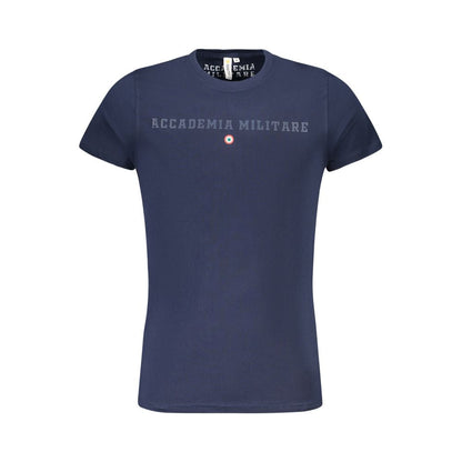 Accademia Militare Blue Cotton T-Shirt