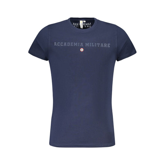 Accademia Militare Blue Cotton T-Shirt