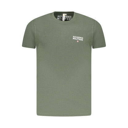 Accademia Militare Green Cotton T-Shirt
