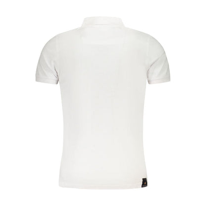Accademia Militare White Cotton Polo Shirt