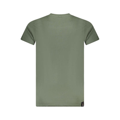 Accademia Militare Green Cotton T-Shirt