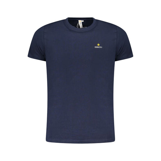 Esercito 1659 Blue Cotton T-Shirt