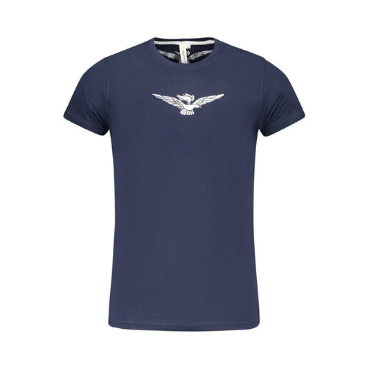 Accademia Militare Blue Cotton T-Shirt