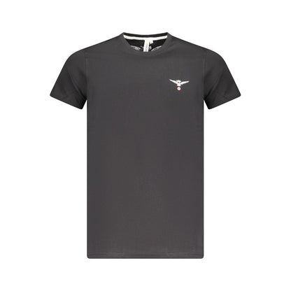 Accademia Militare Black Cotton T-Shirt