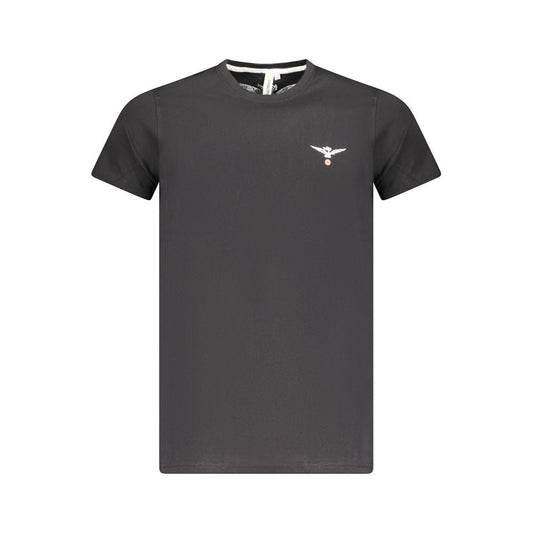 Accademia Militare Black Cotton T-Shirt