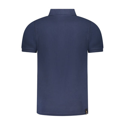 Accademia Militare Blue Cotton Polo Shirt